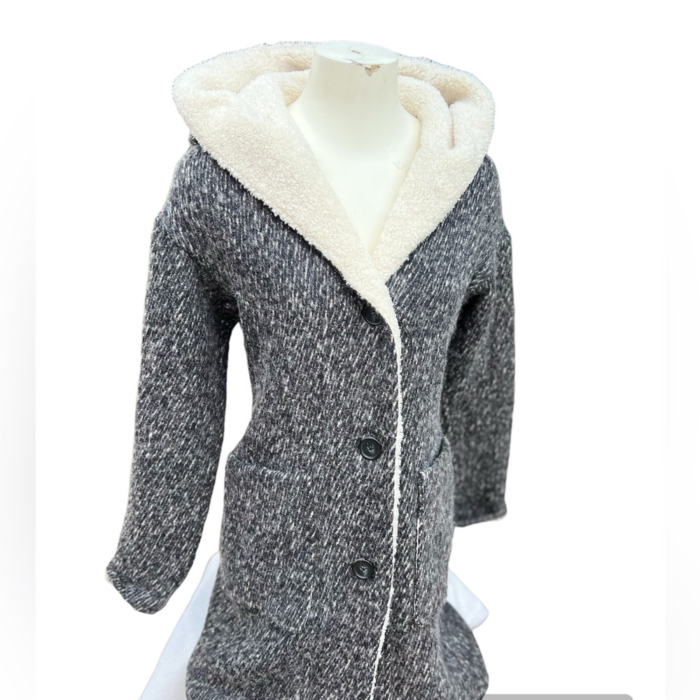 Lucky Brand Long Sherpa lined Coat Long Jacket XS